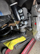 Third Gen F-Body Billet Spindles with steering arms. (Accepts 2019 ZL1 sealed bearing hubs and ZL1-1LE Brakes) PRE-ORDER ONLY!
