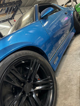 Third Gen F-Body Billet Spindles with steering arms. (Accepts 2019 ZL1 sealed bearing hubs and ZL1-1LE Brakes) PRE-ORDER ONLY!
