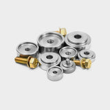Flat Recess Dimple Die Set - 2, 4 or 6 Piece